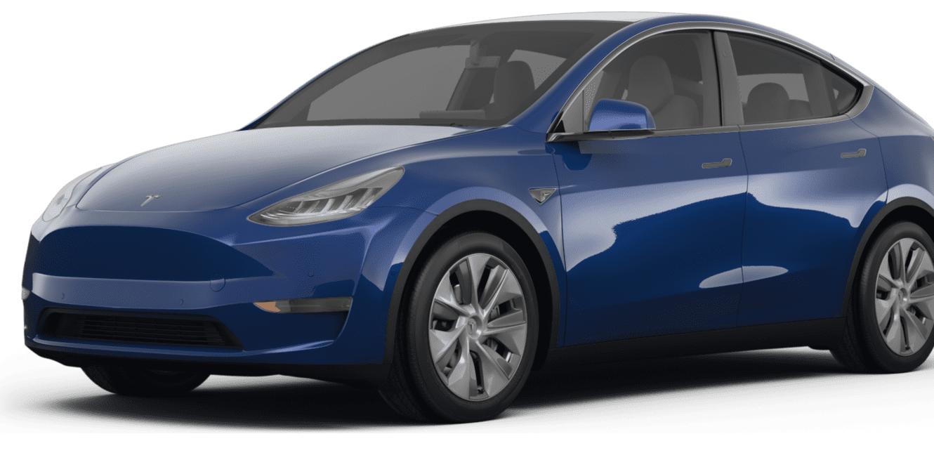 TESLA MODEL Y 2022 7SAYGDEE6NF481393 image